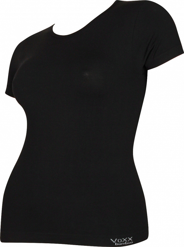 BS-014 dámská bambusová bezešvé tričko VoXX černá XL / XXL