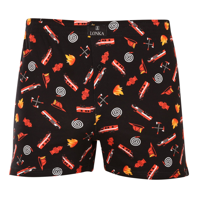 Pánské trenky VoXX vícebarevné (Karlos - fireman) 3XL, trenýrky
