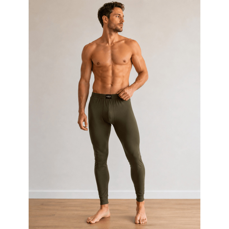 MERINOWOOL 04 pánské merino spodky VoXX khaki XXL