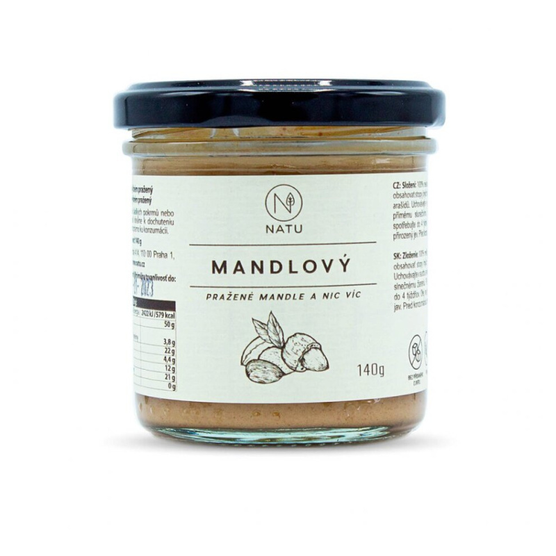NATU Mandlový krém 140 g