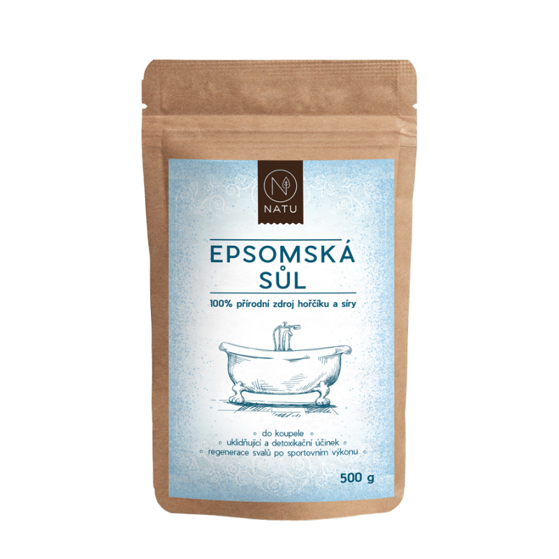 NATU Epsomská sůl 500 g