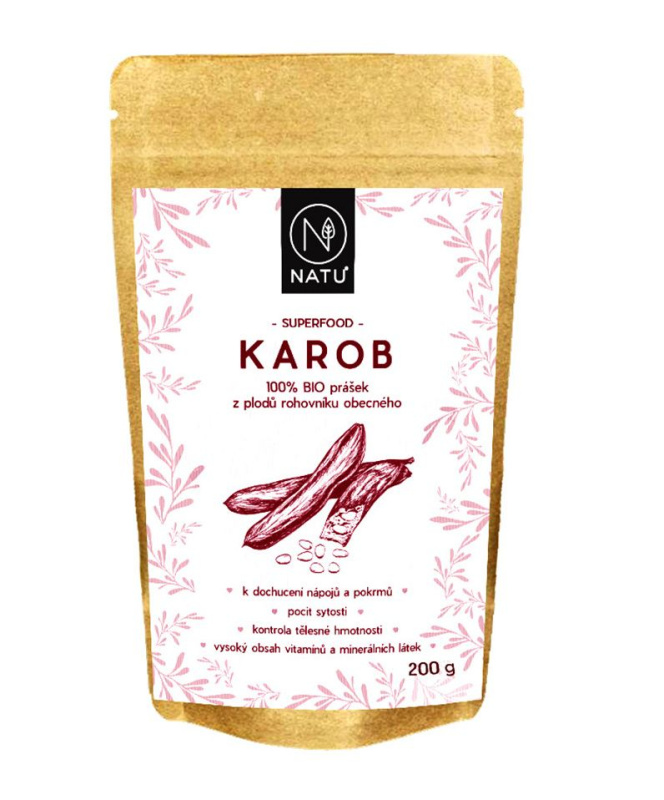 NATU Karob BIO 200 g
