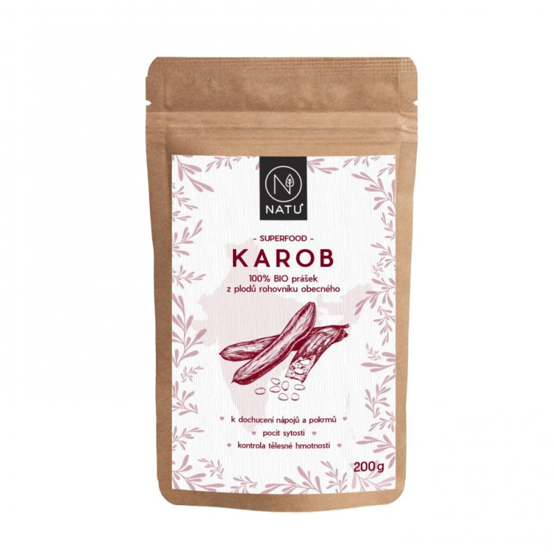 NATU Karob BIO 200 g