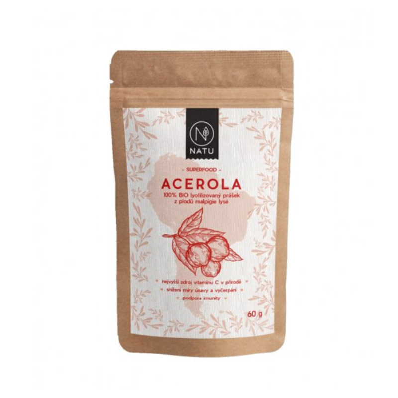 NATU Acerola prášek Bio 60 g