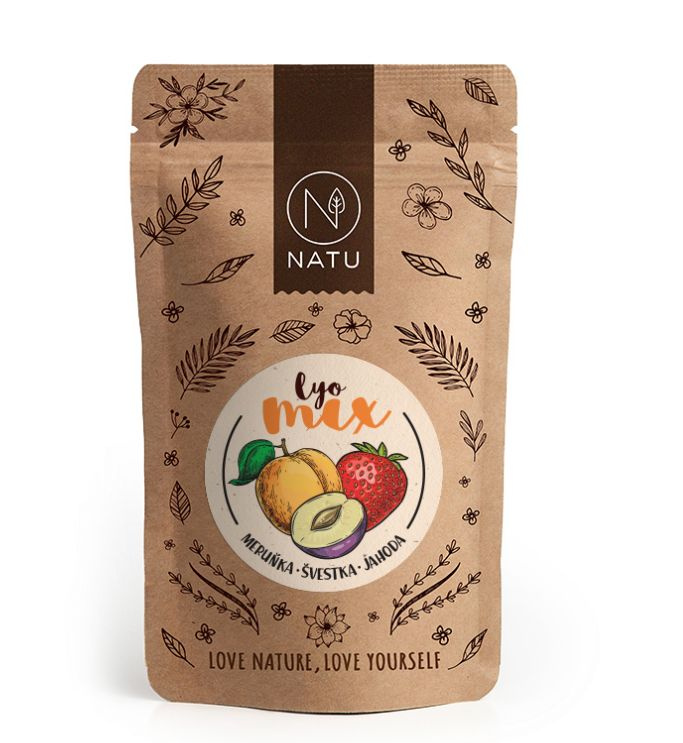 NATU Lyo mix meruňka a švestka 30g