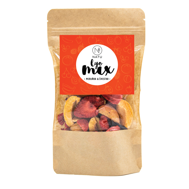 NATU Lyo mix meruňka a švestka 30g