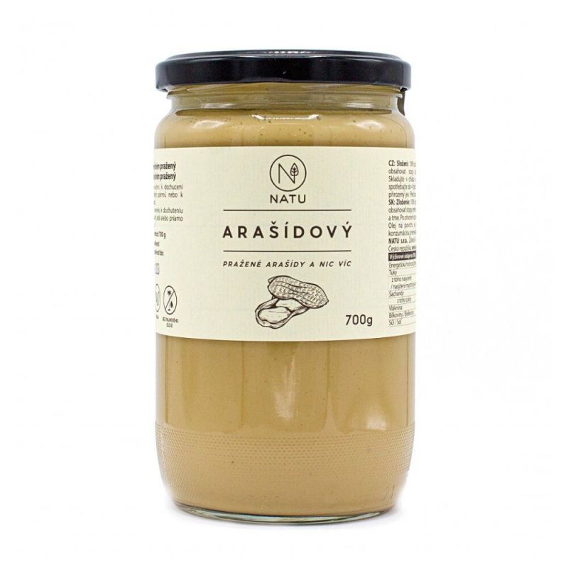 NATU Arašídový krém 700g