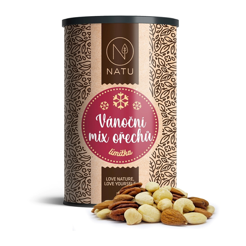 NATU Vánoční mix ořechů 500 g
