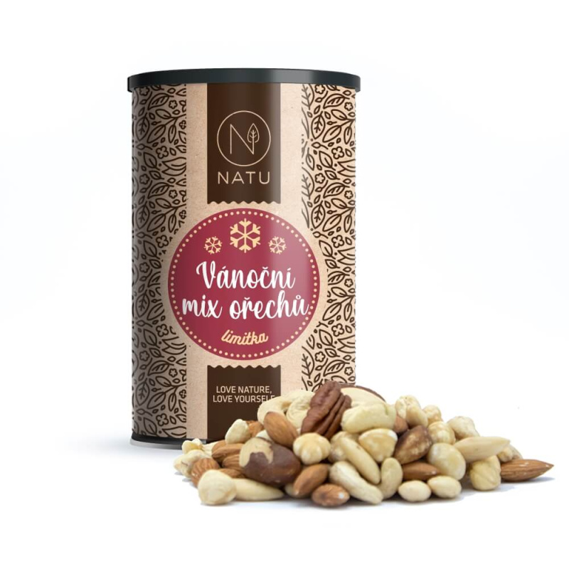 NATU Vánoční mix ořechů 500 g