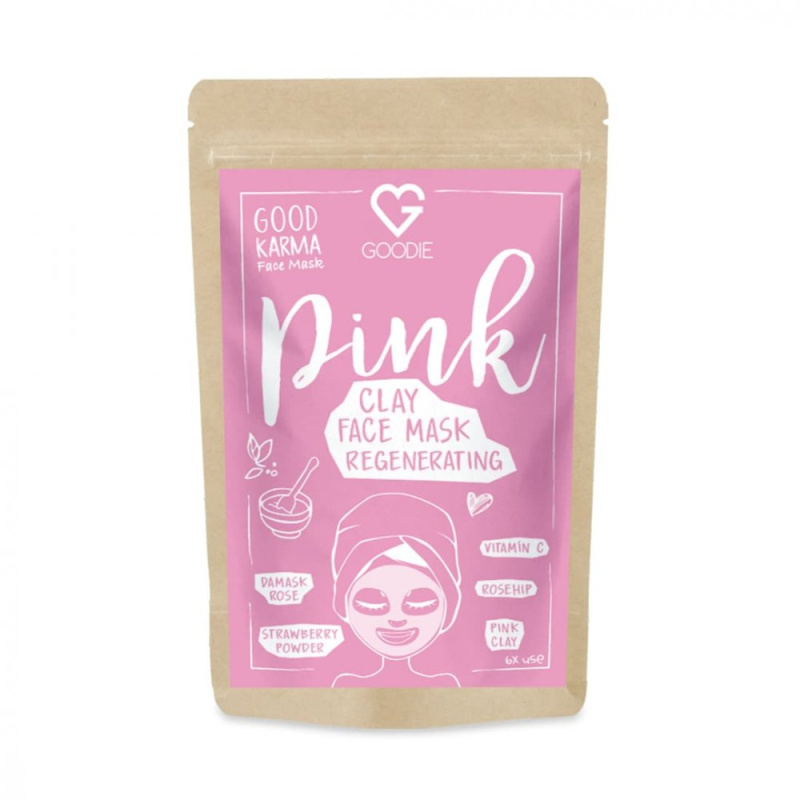 Goodie PINK Face mask - jílová maska 30 g