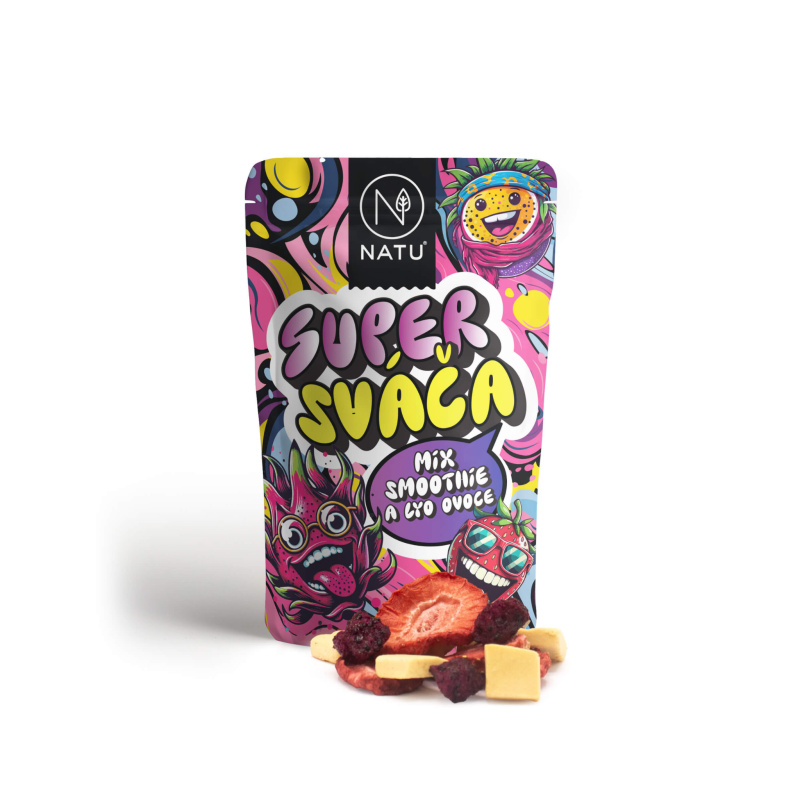 NATU Super Sváča mix smoothie a lyo ovoce 21g