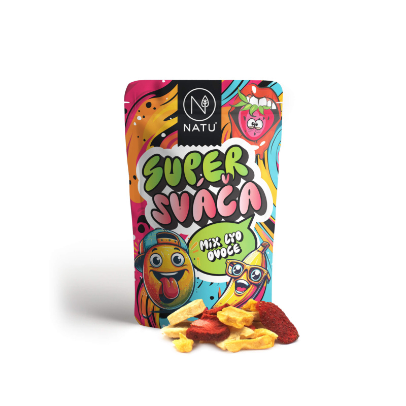 NATU Super Sváča mix lyo ovoce 21g