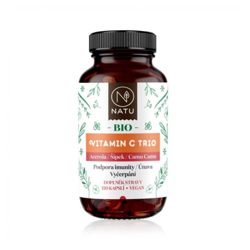 BIO Vitamin C Trio 120 kapslí