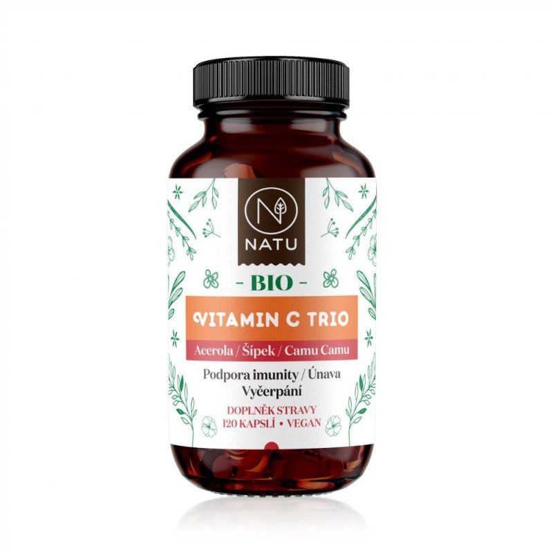 BIO Vitamin C Trio 120 kapslí