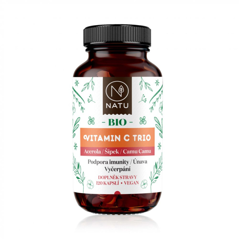 BIO Vitamin C Trio 120 kapslí