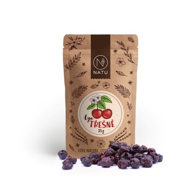 NATU Lyofilizované třešně 30g