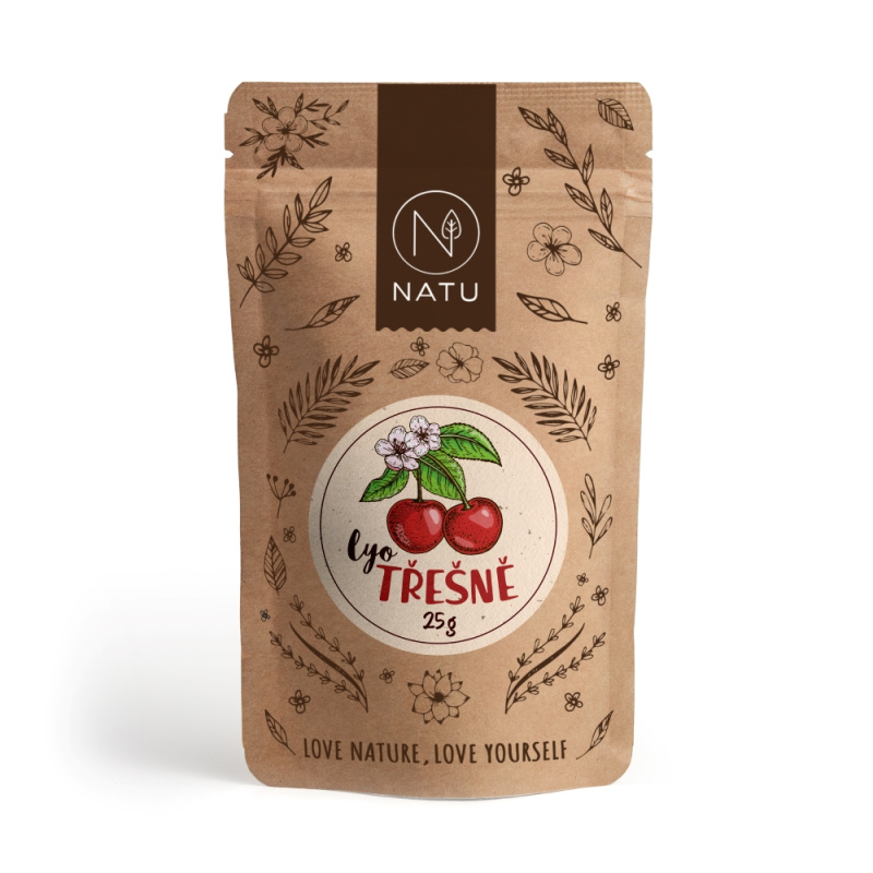 NATU Lyofilizované třešně 30g
