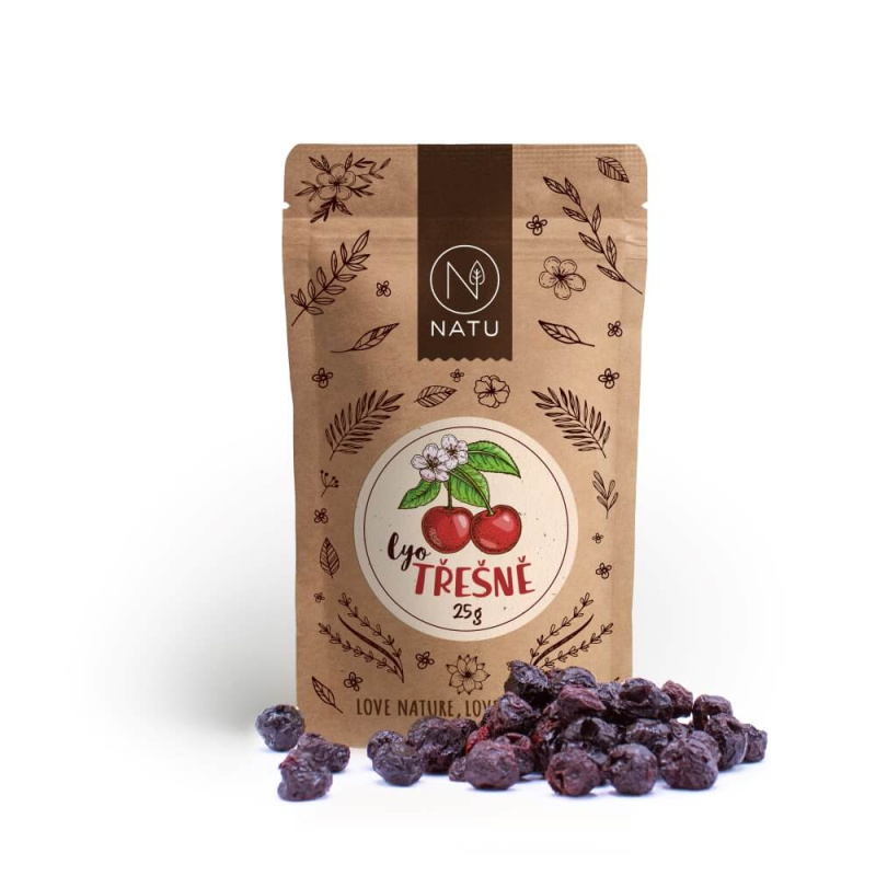 NATU Lyofilizované třešně 30g