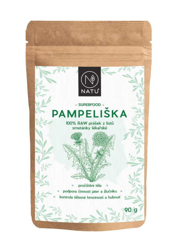 NATU Pampeliška prášek 90g