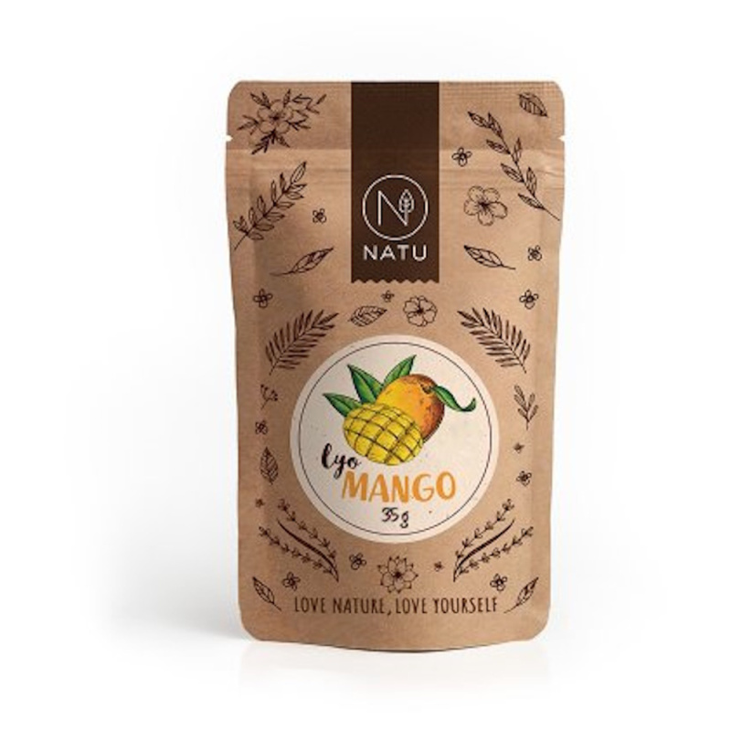 NATU Lyofilizované mango 35g