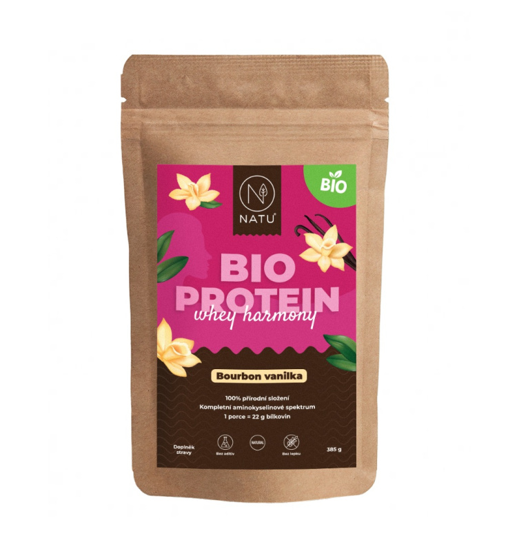 BIO WHEY HARMONY protein Bourbon vanilka 385g