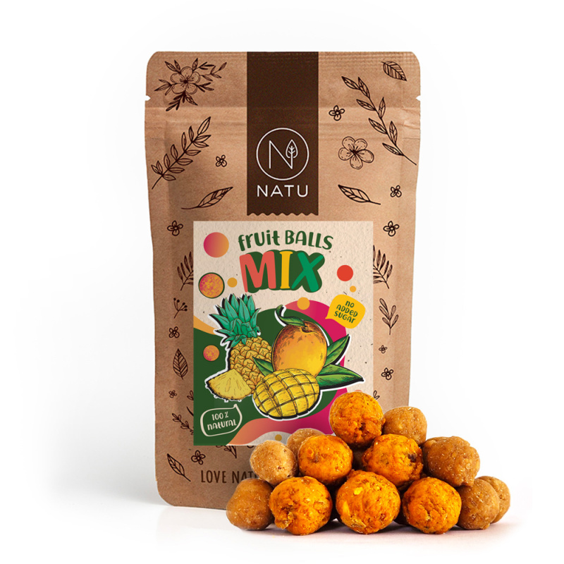 NATU Mix ovocných kuliček 150g