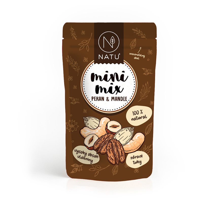 NATU Mini mix pekan a mandle 80g