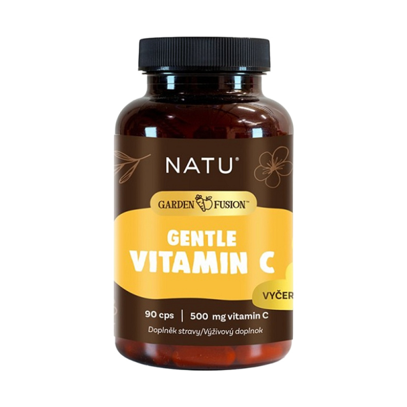 NATU Garden Fusion Vitamin C 500 mg pro imunitu 90 kapslí