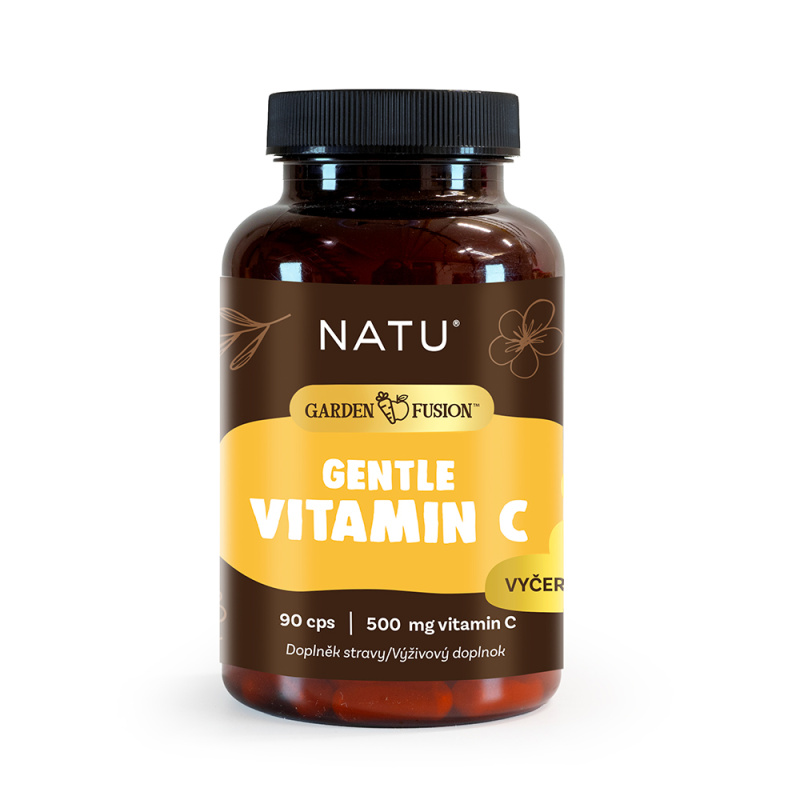 NATU Garden Fusion Vitamin C 500 mg pro imunitu 90 kapslí