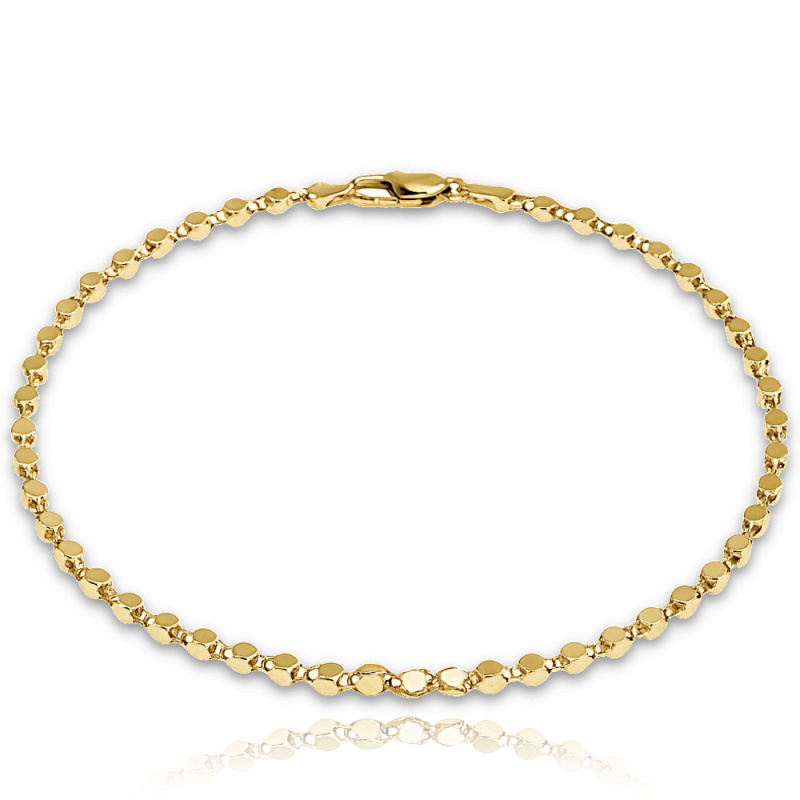 MINET Elegantní zlatý náramek Au 585/1000