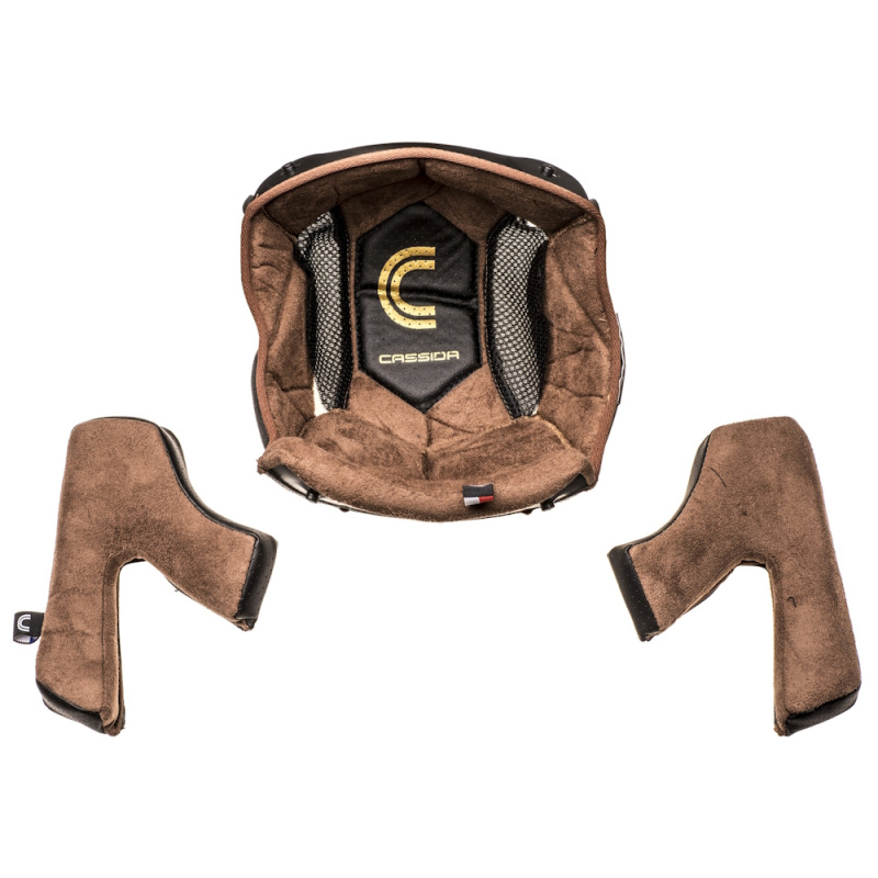 Lícnice a klobouk pro přilby Cassida Fibre M