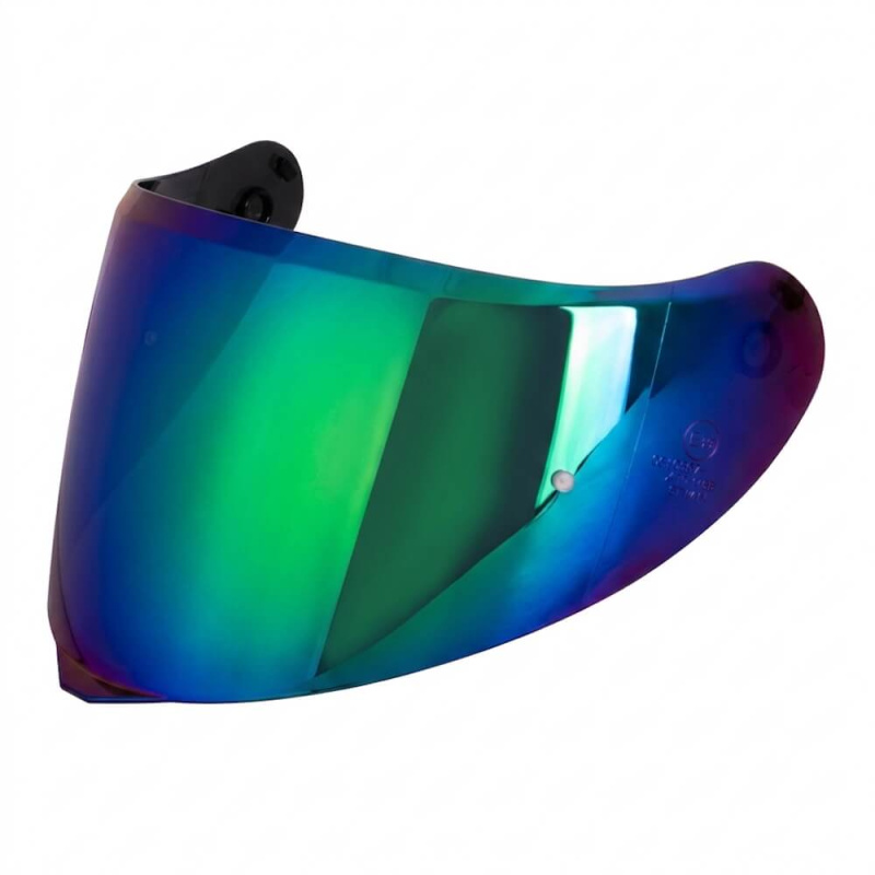 Náhradní plexi pro přilbu Cassida Orbit REVO s přípravou pro Pinlock® fólii zelená zrcadlová
