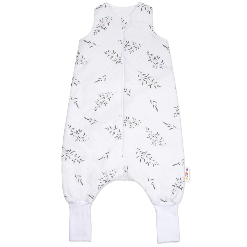 Baby Nellys Spací vak se zahrnovacími nohavičkami Nature, vel. M, 86/104