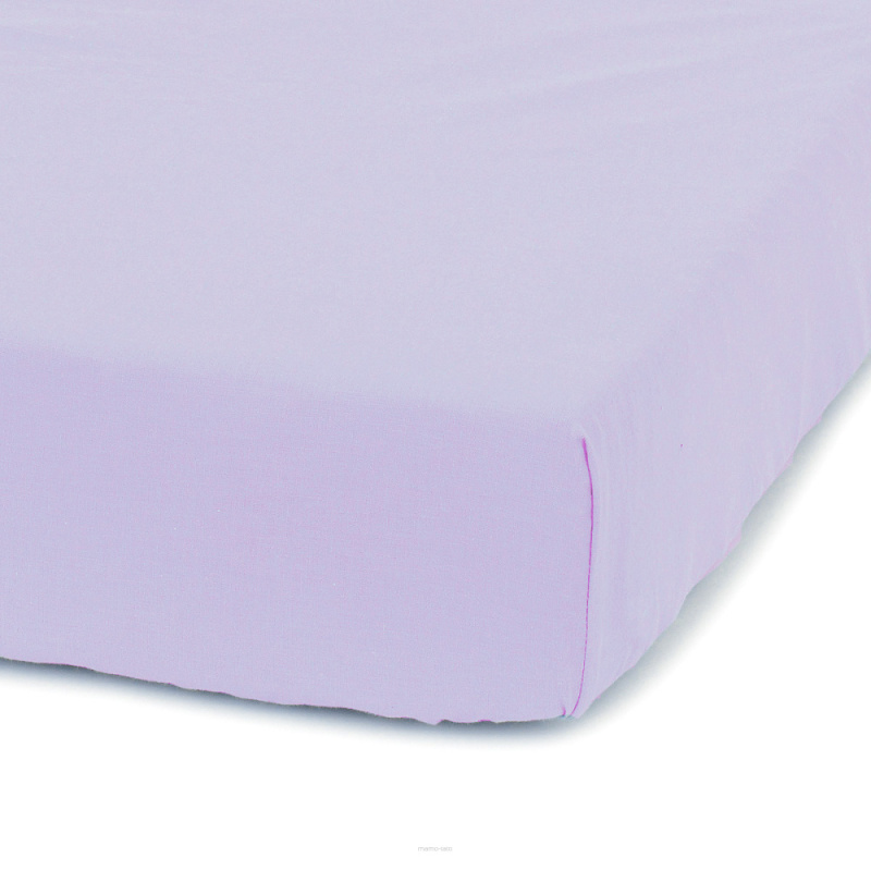 Mamo Tato Bavlněné prostěradlo 60x120cm - sv. fialová