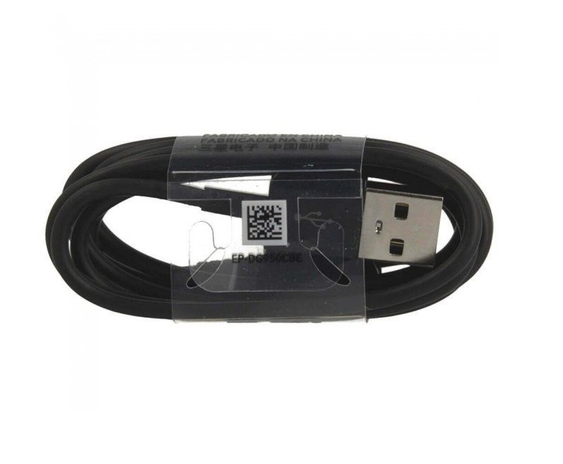 Samsung USB-C datový a nabíjecí kabel 0,8 m – černý (Bulk) EP-DR140ABE