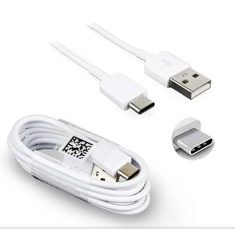 Samsung USB-C datový a nabíjecí kabel 0,8 m – černý (Bulk) EP-DR140ABE