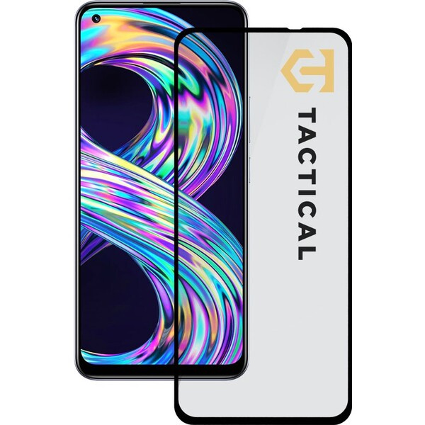 Tactical Glass Shield 5D sklo pro realme 8 Pro černé