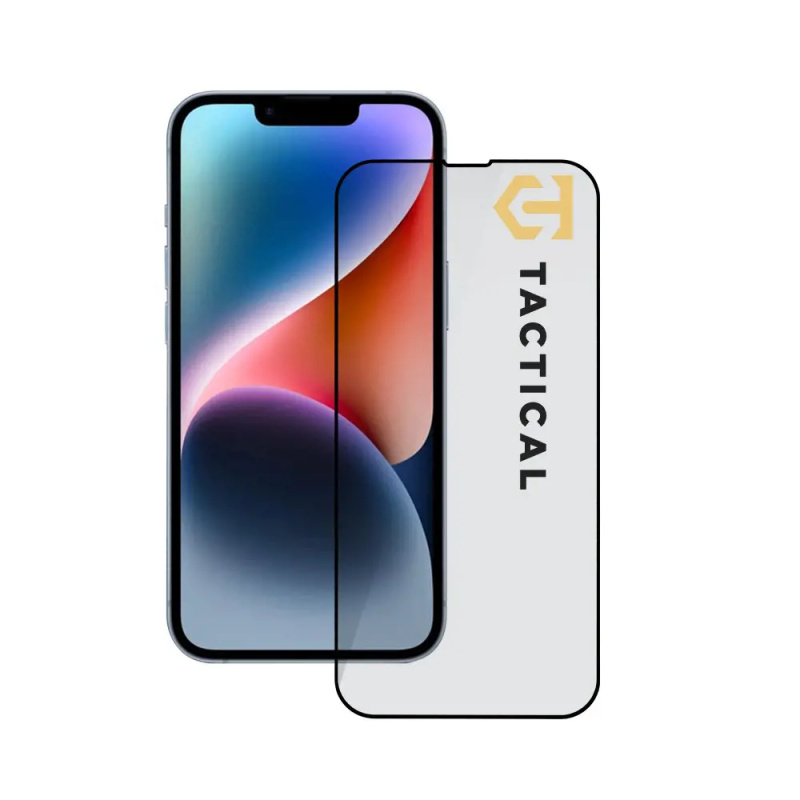 Tactical Glass Shield 5D sklo pro Apple iPhone 13/13 Pro/14/16e černé