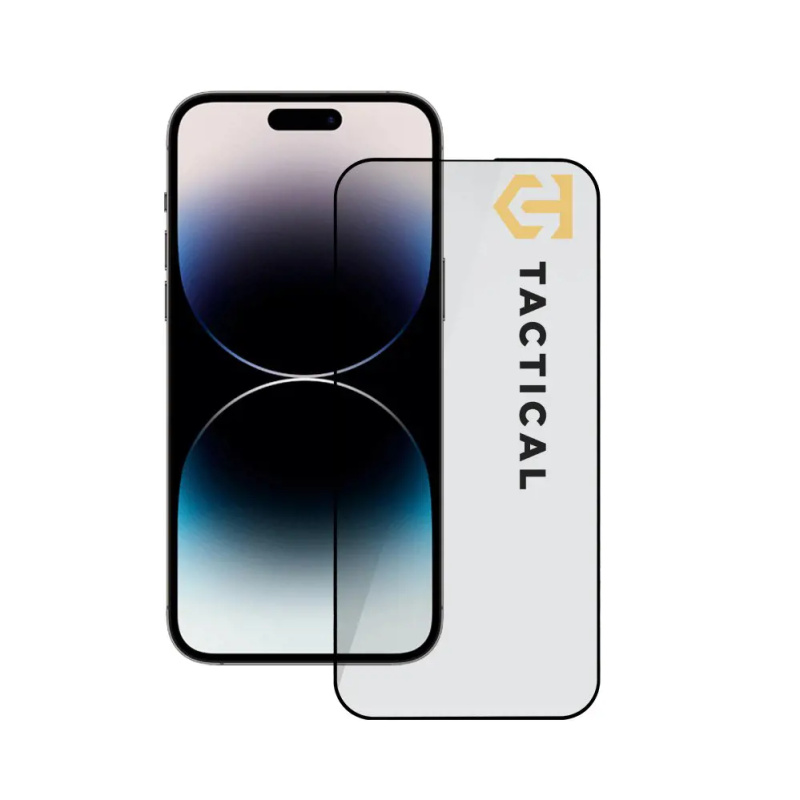 Tactical Glass Shield 5D sklo pro Apple iPhone 14 Pro černé