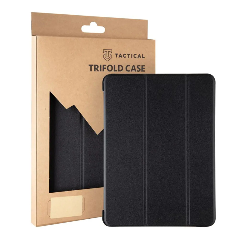 Tactical Book Tri Fold pouzdro iPad 10.9" (2022)/iPad 11" (2025) černé