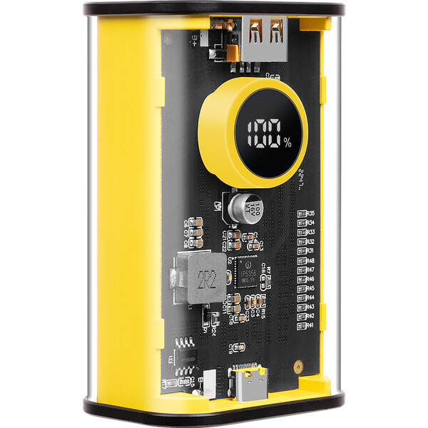 Tactical C4 Explosive powerbanka 9600mAh žlutá