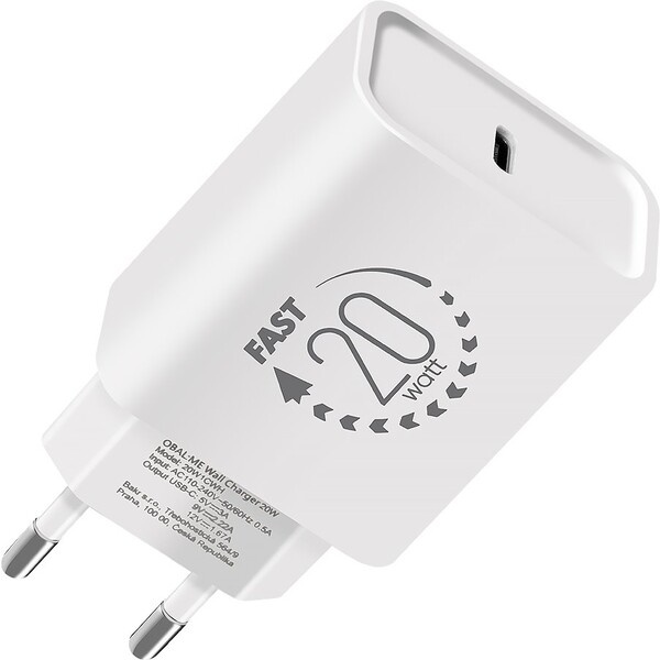 Obal:Me nabíječka USB-C (20W) bílá