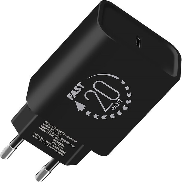 Obal:Me nabíječka USB-C (20W) černá