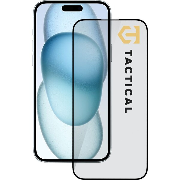 Tactical Glass Shield 5D sklo pro Apple iPhone 15 Plus černé