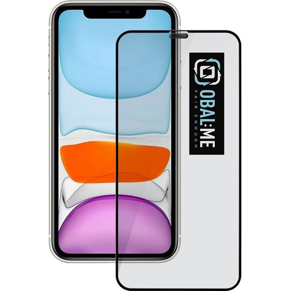 Obal:Me 5D tvrzené sklo Apple iPhone 11/XR černé