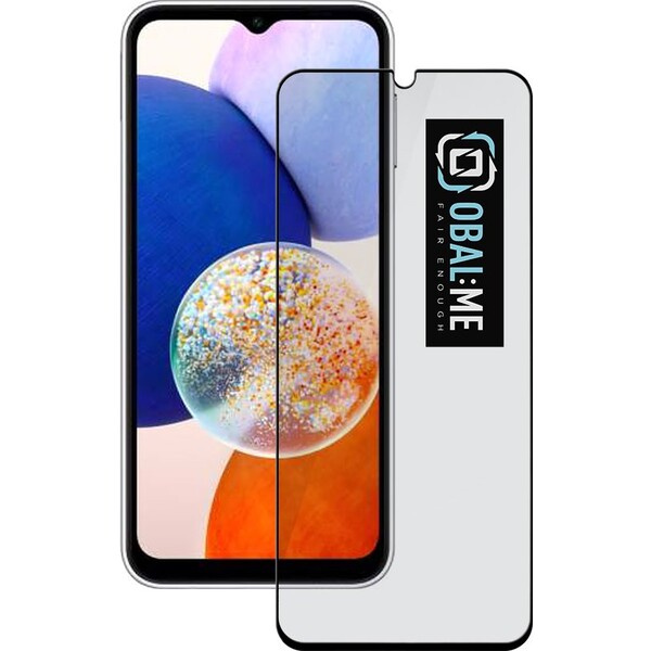 Obal:Me 5D tvrzené sklo Samsung Galaxy A14 5G černé