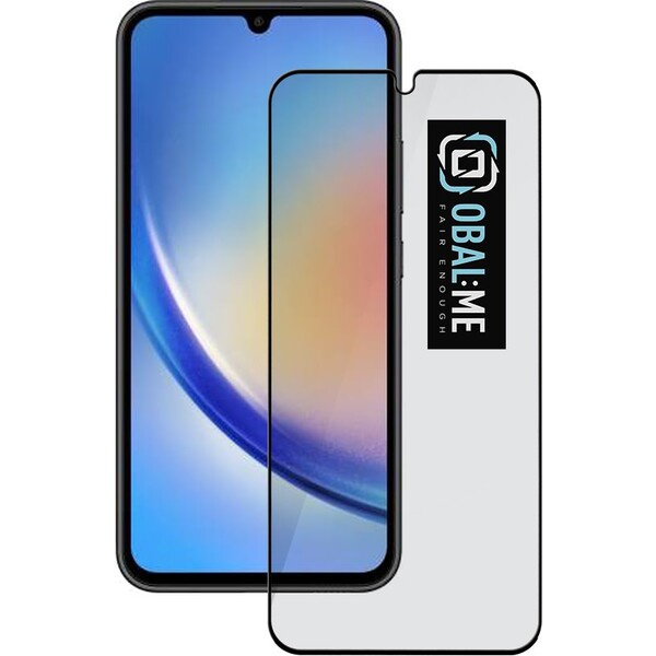 Obal:Me 5D tvrzené sklo Samsung Galaxy A34 5G černé