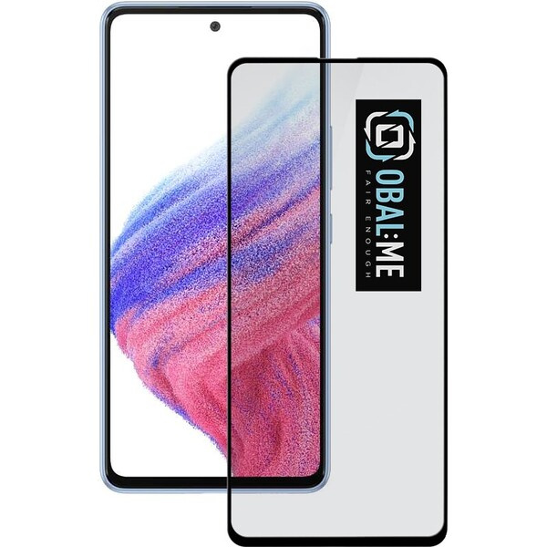 Obal:Me 5D tvrzené sklo Samsung Galaxy A52/A52 5G/A52s 5G/A53 5G černé