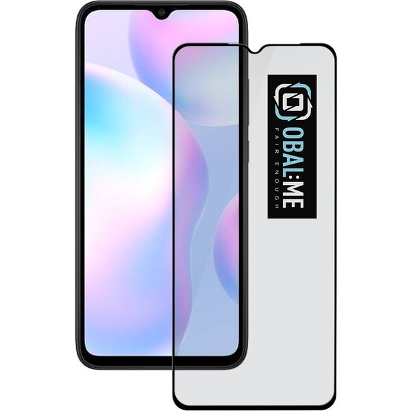 Obal:Me 5D tvrzené sklo Xiaomi Redmi 9A/9AT/9C černé