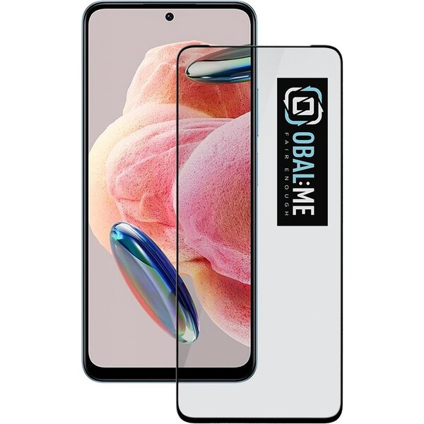 Obal:Me 5D Tvrzené sklo Xiaomi Redmi 12 4G/5G černé